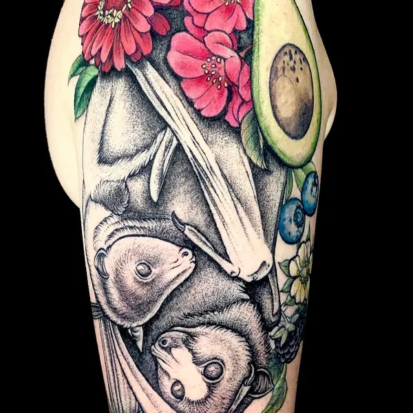 Black & Grey tattoo by Ruby Gore
