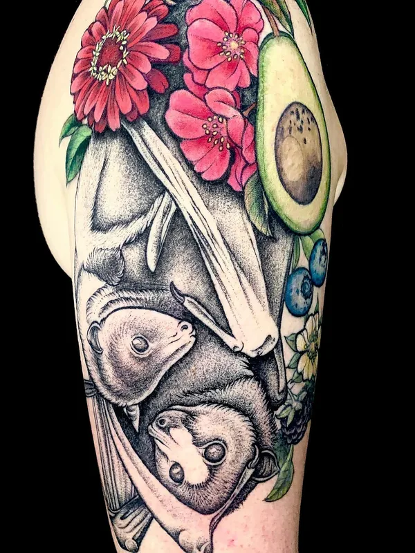color illustrative татуировка на upper arm #99257 | Тату мастер Ruby Gore