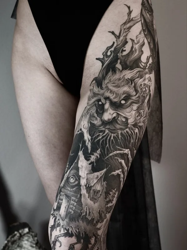 tattoo #128186 | Tattoo Artist Женя Зимина