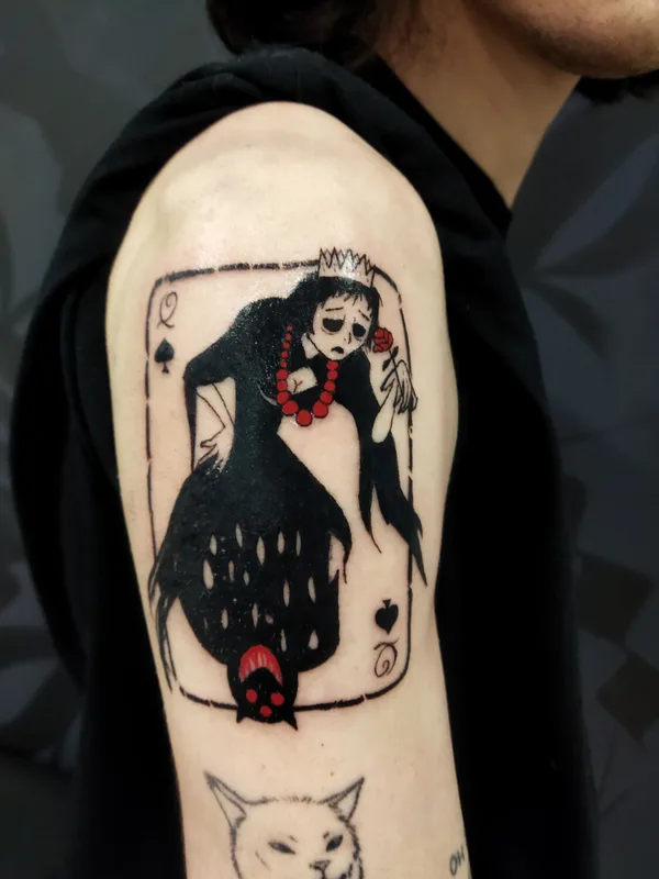 Horror tattoo by Kira Akira in Tbilisi