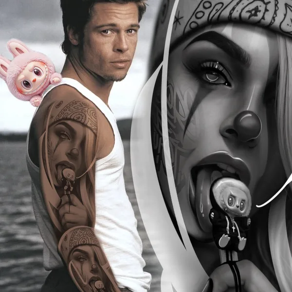 Chicano tattoo by Spray Gun in Moscow