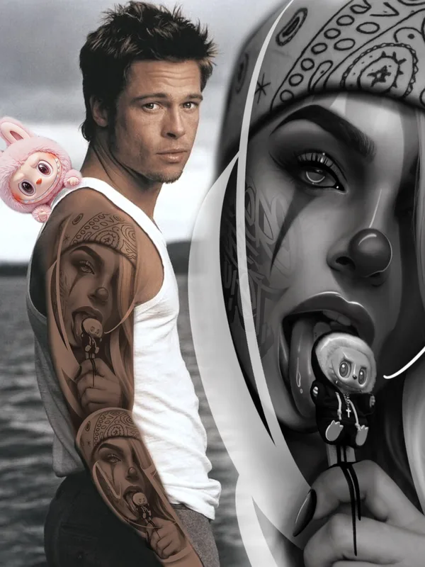 Чикано tattoo by Spray Gun in Москва