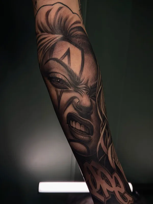 Чикано tattoo by Spray Gun in Москва