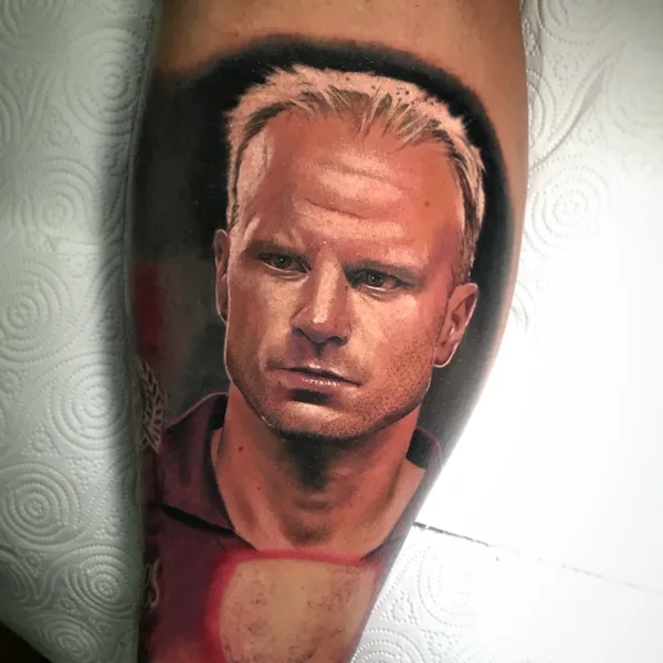 Surrealism tattoo by Antonio Bianco in Liverpool