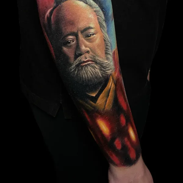 Surrealism tattoo by Antonio Bianco in Liverpool