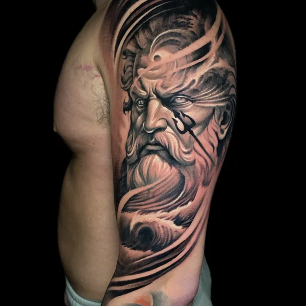 Surrealism tattoo by Antonio Bianco in Liverpool