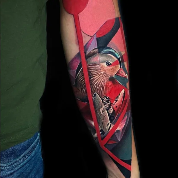 Surrealism tattoo by Antonio Bianco in Liverpool