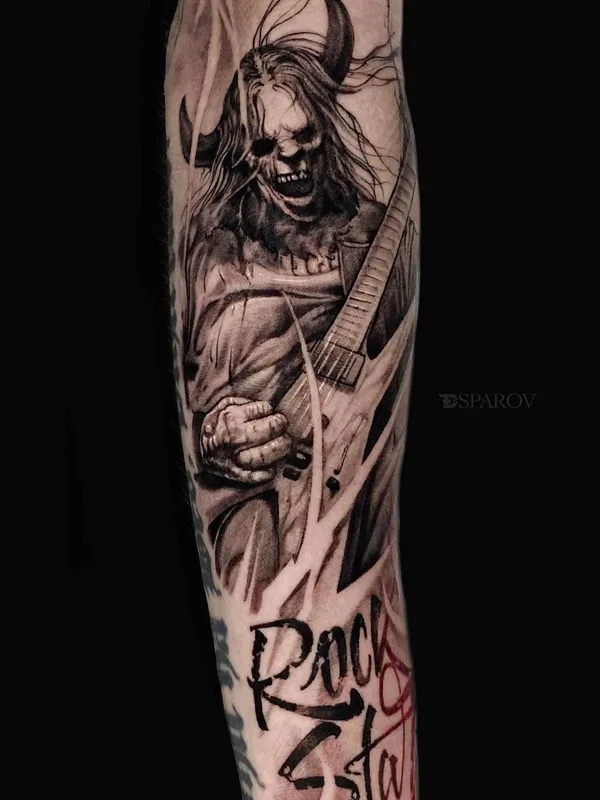 male black realism tatouage sur forearm #91321 | Artiste tatoueur Tattooed