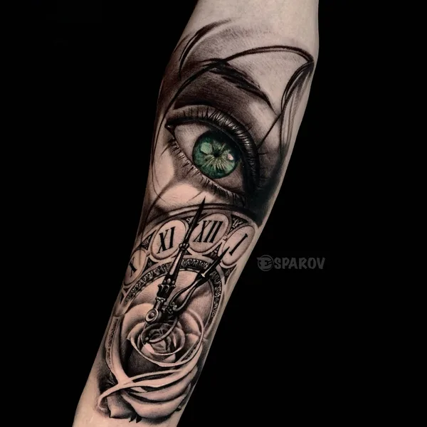 Anime tattoo by Tattooed in Орёл