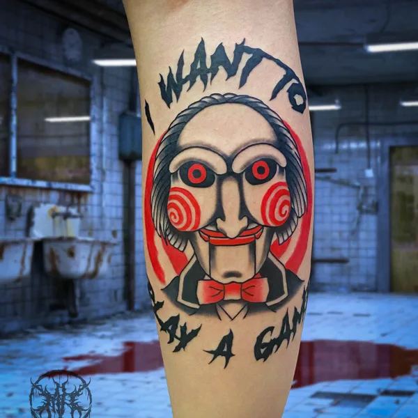 Anime tattoo by Tattooed in Орёл