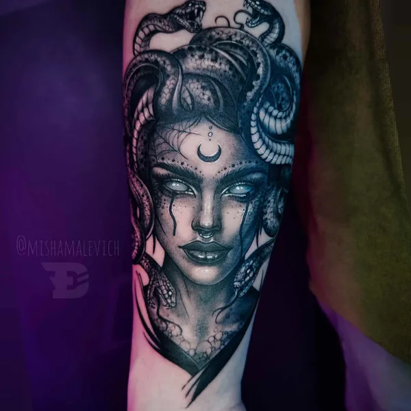 Anime tattoo by Tattooed in Орёл