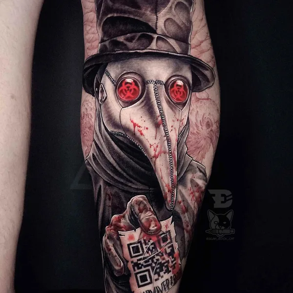 Anime tattoo by Tattooed in Орёл