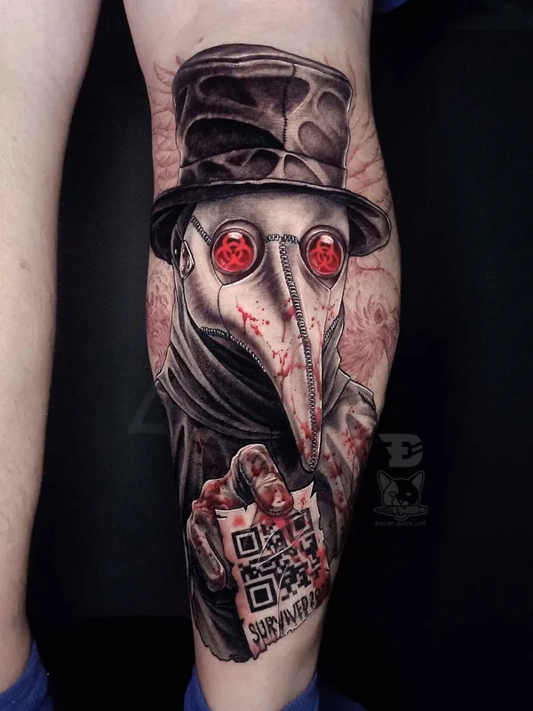 color realism tatouage sur thigh #91352 | Artiste tatoueur Tattooed