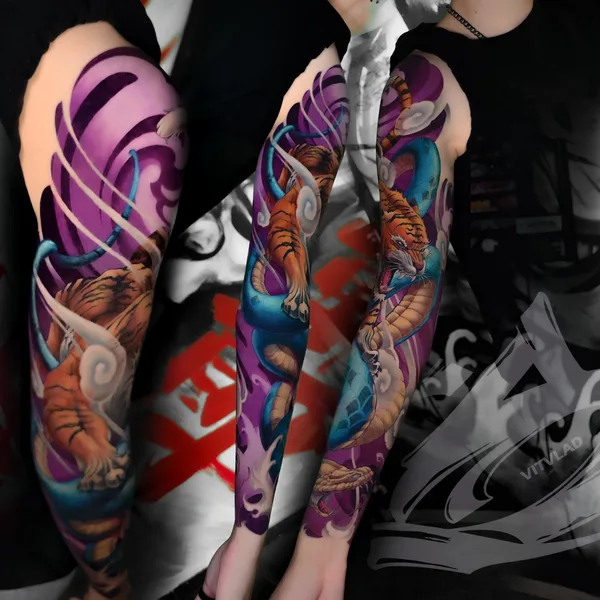 Portrait tattoo by Виталий Владимирович in Кемерово