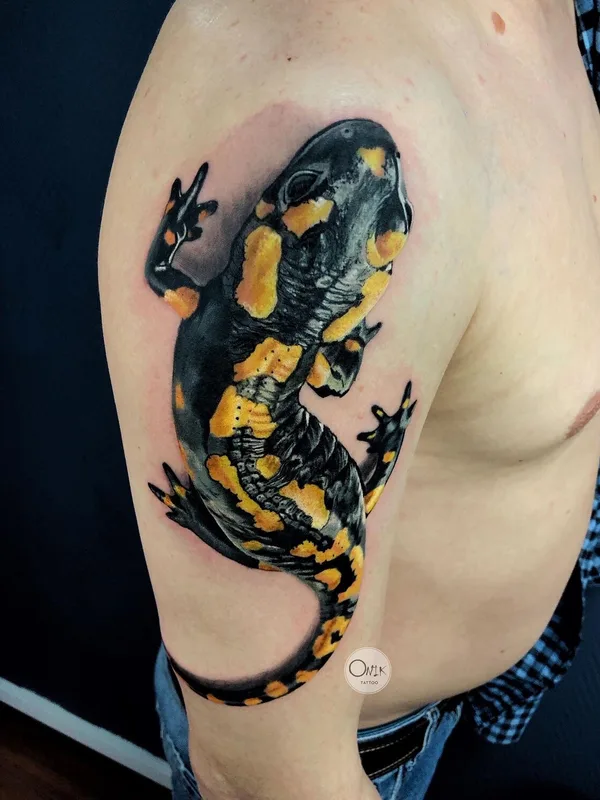 Realism tattoo by Olga Onik in Moscow