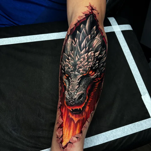 Realism tattoo by Olga Onik in Moscow