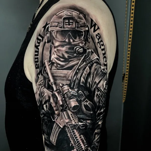 Realism tattoo by Olga Onik in Moscow