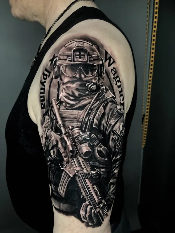 Realism tattoo by Olga Onik in Moscow
