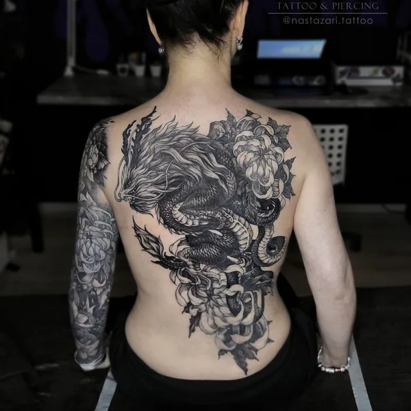 whipshading tattoo by Анастасия Азари in Saint Petersburg