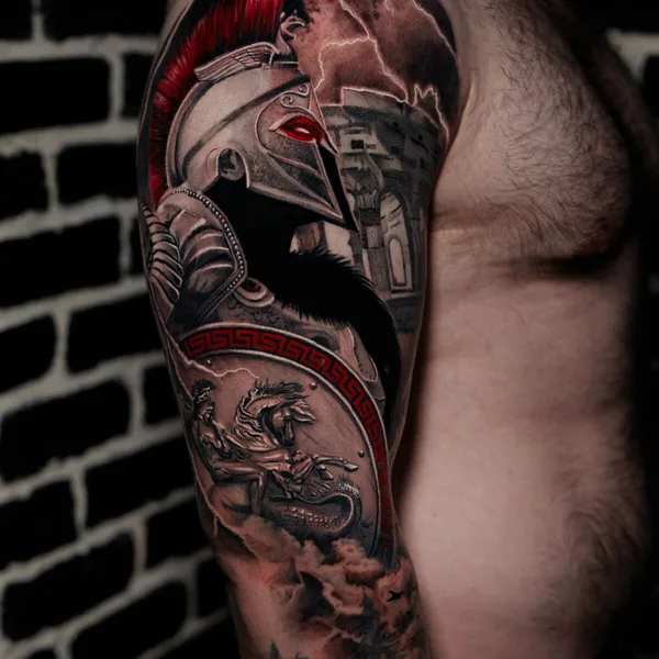 Author's Style tattoo by Артём Сачко in Moscow