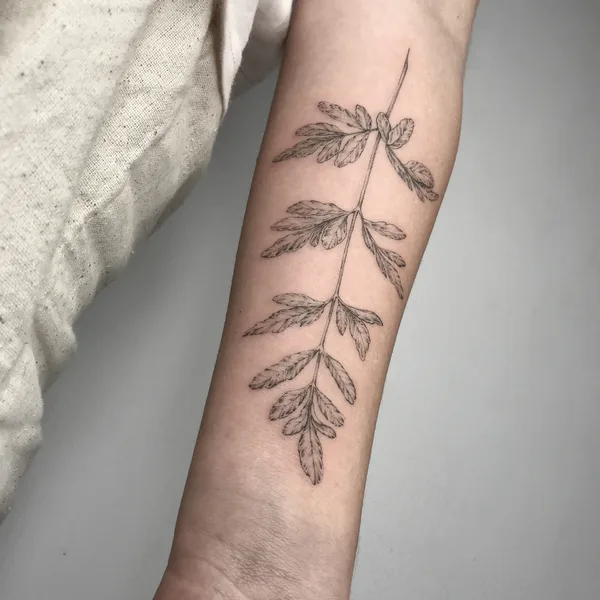 Black tattoo by Irina Bullet in Красноярск