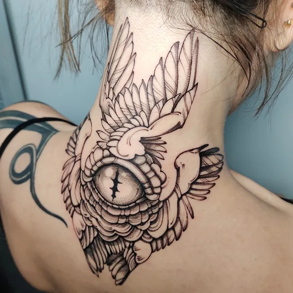 Black tattoo by Irina Bullet in Красноярск