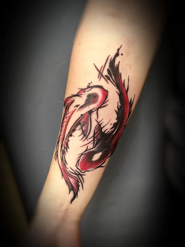 color sketch татуировка на forearm #91544 | Тату мастер Lucifer Yucia
