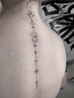 Linework tattoo