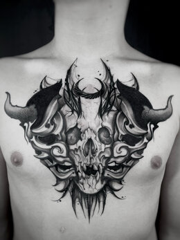 Whipshading tattoo
