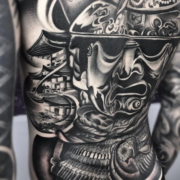 Graphic tattoo by Олеся Фрайдлин in Moscow