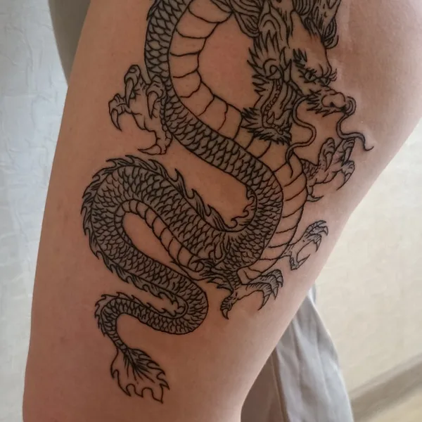 Авторская tattoo by Вячеслав Меньщиков in Екатеринбург
