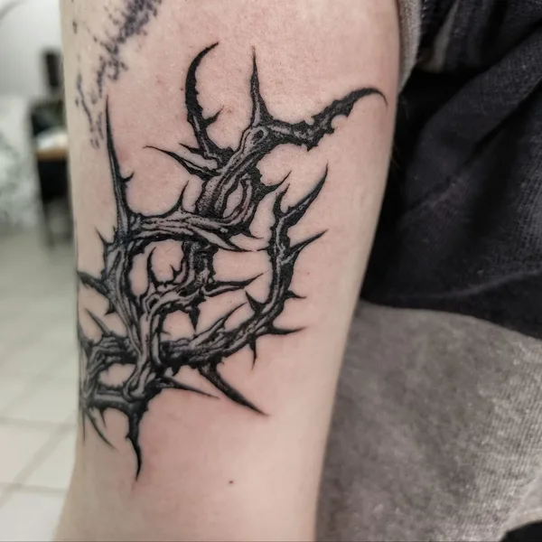 Horror tattoo by Slava Deviline in Ярославль