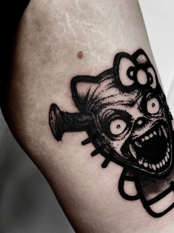 black blackwork tatuaje en forearm #91770 | Tatuador Slava Deviline