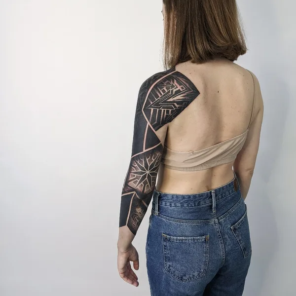 Lettering tattoo by Никита Петров in Moscow