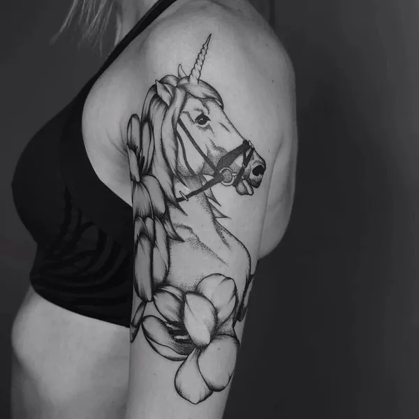 Author's Style tattoo by Vita Sokolova in Moscow