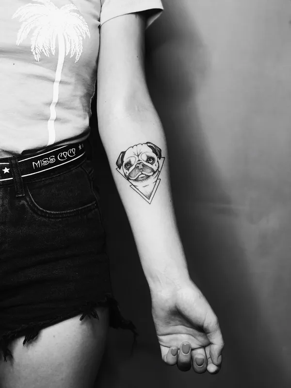 black and grey black and grey 타투 부위 forearm #91884 | 타투이스트 Vita Sokolova