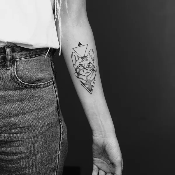 Author's Style tattoo by Vita Sokolova in Moscow