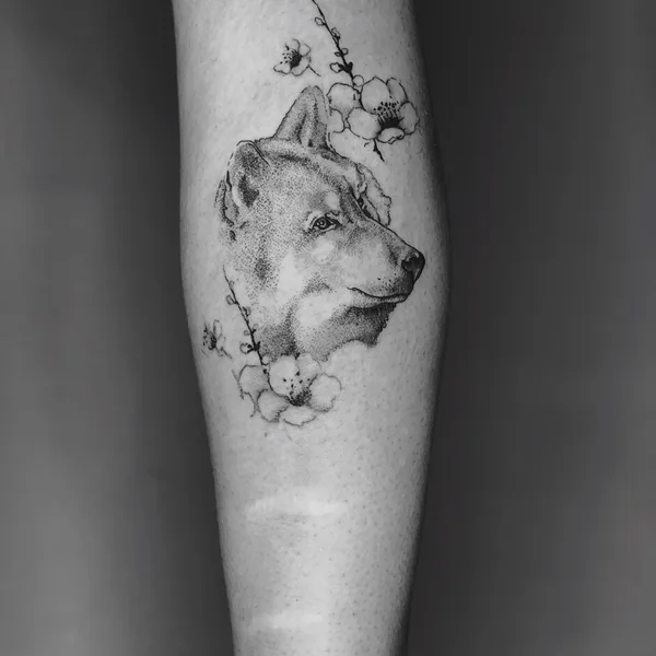Author's Style tattoo by Vita Sokolova in Moscow