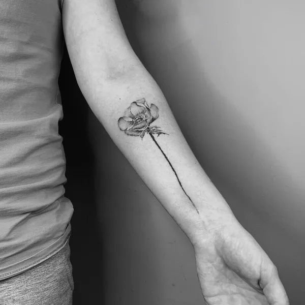 Author's Style tattoo by Vita Sokolova in Moscow