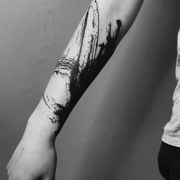Author's Style tattoo by Vita Sokolova in Moscow