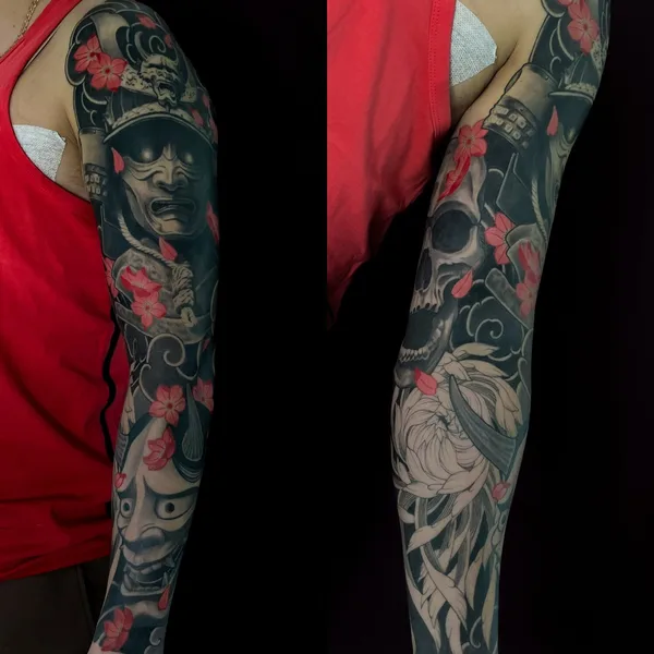 Oriental tattoo by Михаил Климов in Moscow