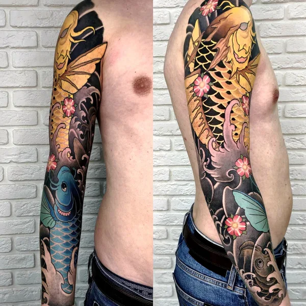 Oriental tattoo by Михаил Климов in Moscow