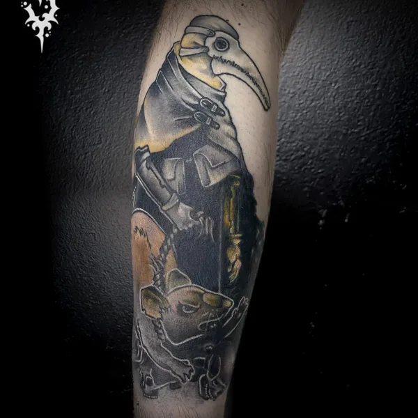 Neo Traditional tattoo by Женя Yudzhin in Зеленоградский
