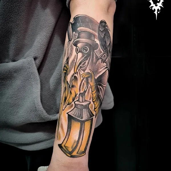 Neo Traditional tattoo by Женя Yudzhin in Зеленоградский