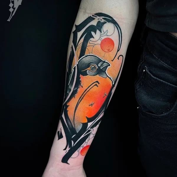 Neo Traditional tattoo by Женя Yudzhin in Зеленоградский