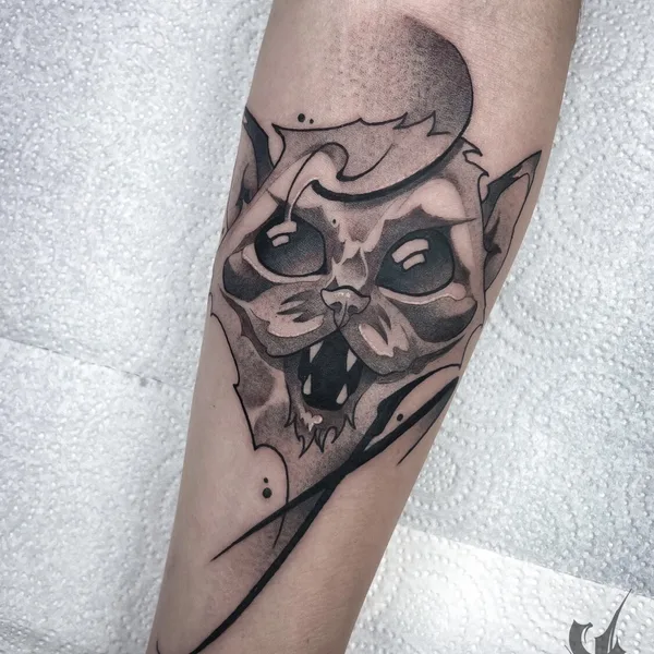 Neo Traditional tattoo by Женя Yudzhin in Зеленоградский