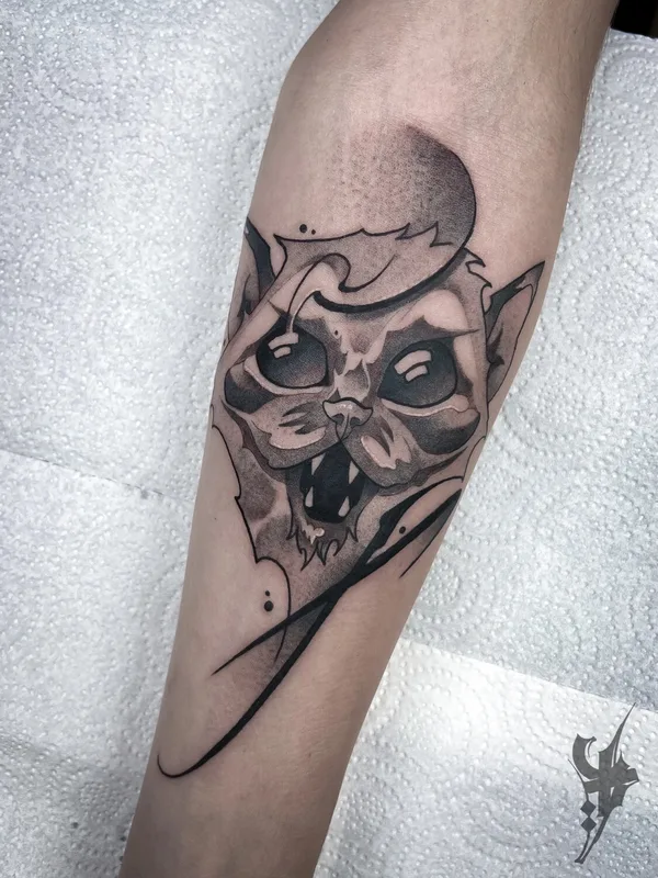black and grey black and grey 纹身 在 forearm #91906 | 纹身师 Женя Yudzhin