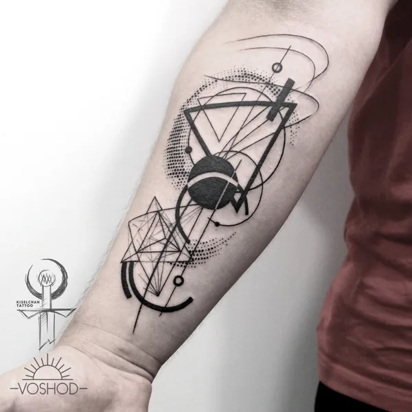 Black & Grey tattoo by Masha Kiselchan in Барнаул