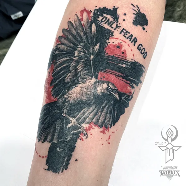 Black & Grey tattoo by Masha Kiselchan in Барнаул