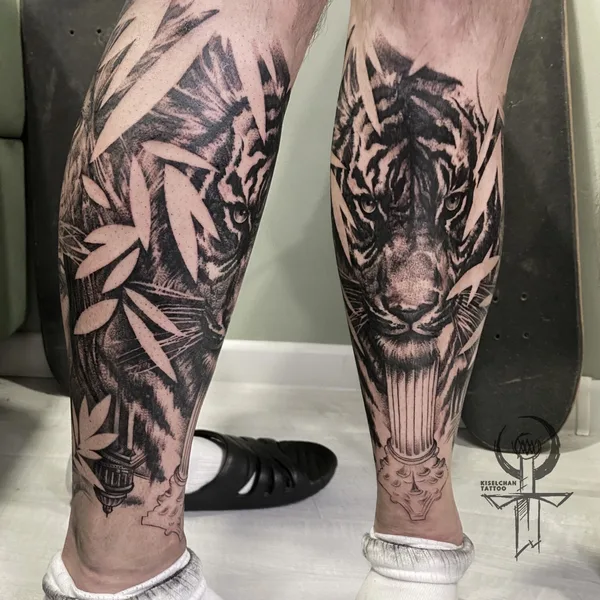 Black & Grey tattoo by Masha Kiselchan in Барнаул